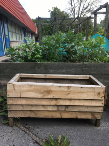 Planter made by The Reclaimers