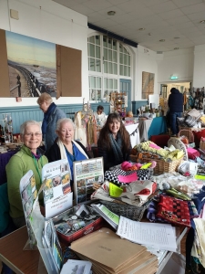 Ali, Margie and Karen at the WEN Crafters stall