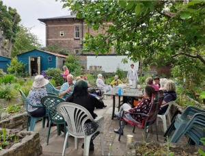 Workshop at Callister Garden in Oxton