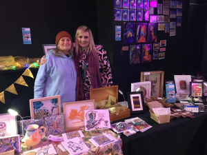 Marie and Emma from Wellington Road Art Studios