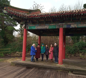 A visit to Festival Gardens in Liverpool as part of the 'Discover the Past, Present and Future of Your Garden' course