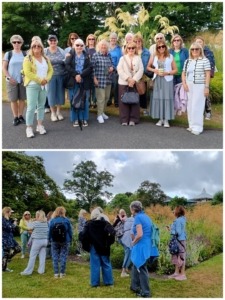 WEN Gardenng course members at Ness Gardens